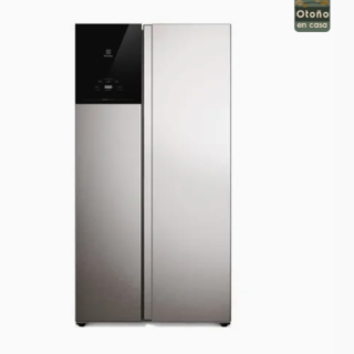 Refrigerador Electrolux 530L No Frost Side by Side Inverter AutoSense ES50S Inox