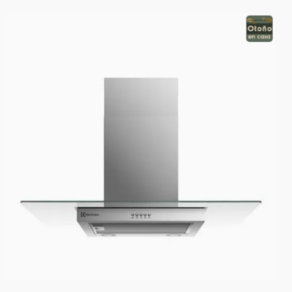 Campana Cocina Pared Electrolux Decorativa 90cm Efficient Luz LED CE9VX Inox