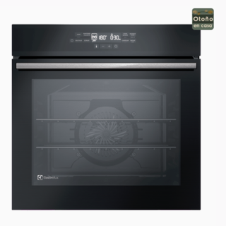 Horno Empotrable Eléctrico Electrolux 80 L Digital y FoodSensor OE8EF Negro