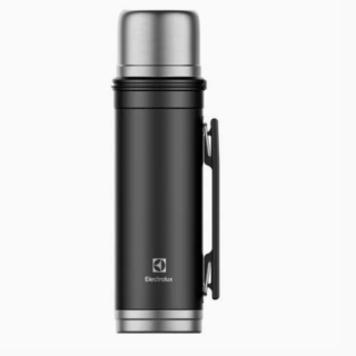 Termo Acero Inoxidable Electrolux 1 Lt Sense To Go Negro