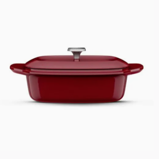 Olla Ovalada de Hierro Fundido Esmaltado Electrolux Expert 27 cm